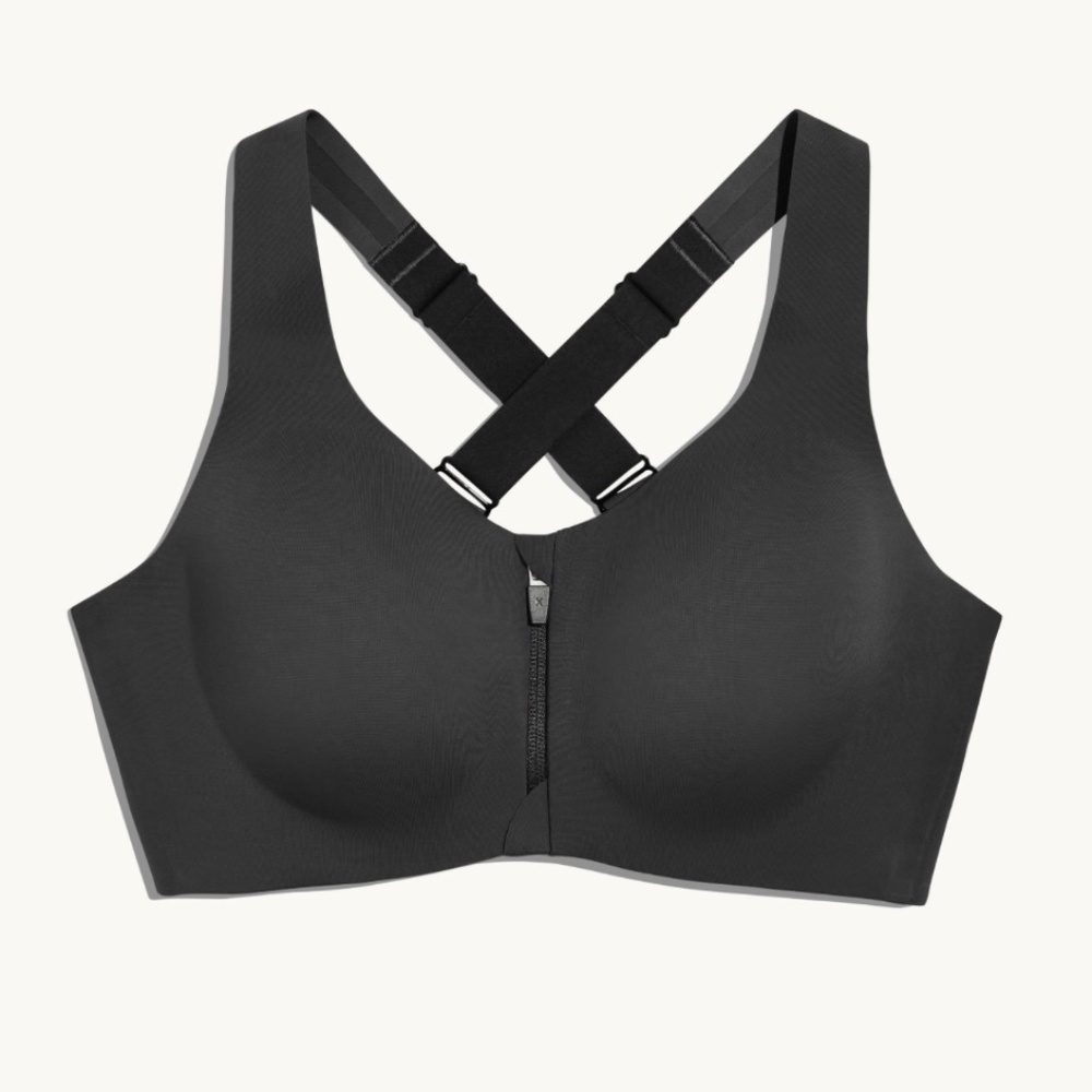 Knix Catalyst Zip Front Sports Bra Size 3 (36B, 38B, 36C)